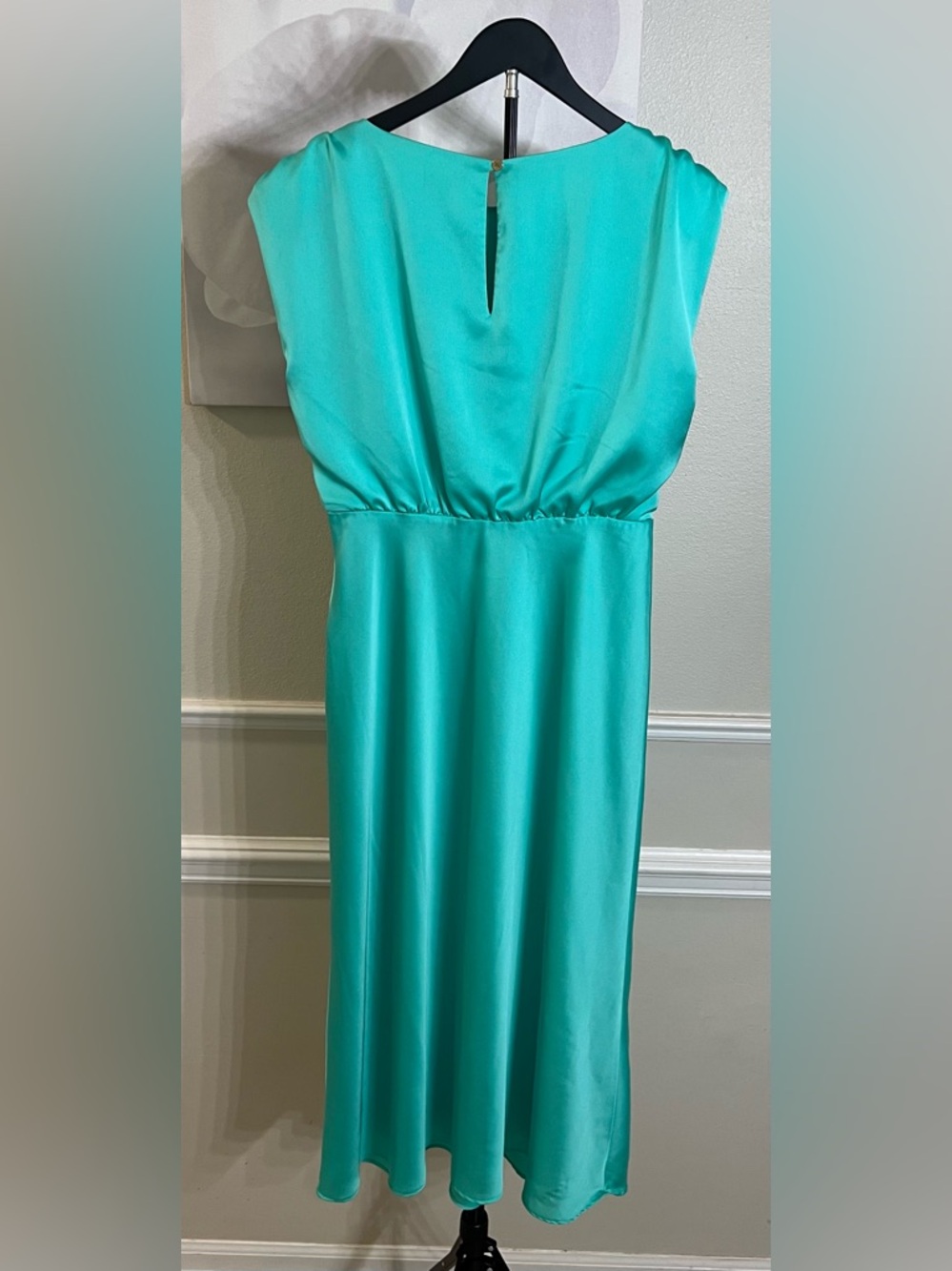 Ann Taylor Mint Green Sleeveless Maxi Dress - Picture 6 of 16